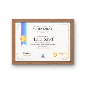 Canva certificate